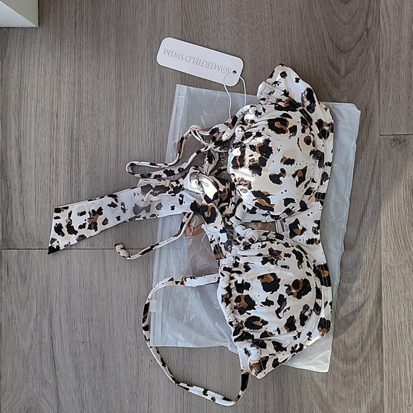 NEW Somerfield Swim bikini set - leopard print - Picture 8 of 13